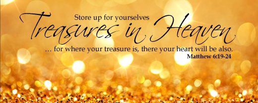 Image result for store up treasures in heaven